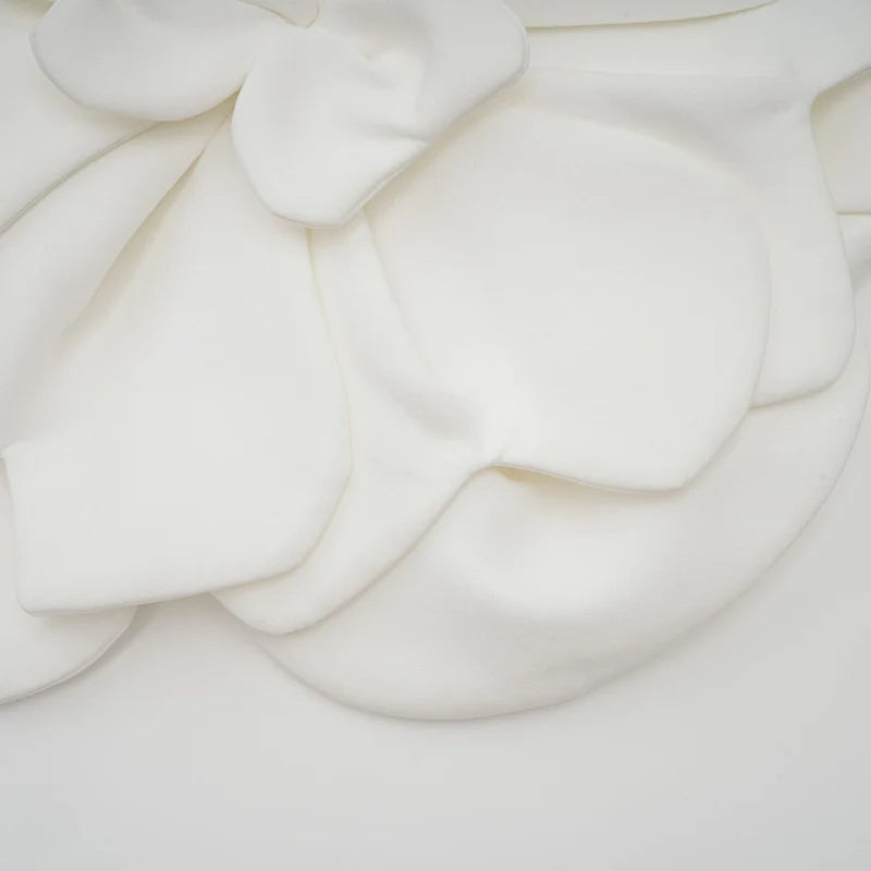 Pénélope white floral off-shoulder top