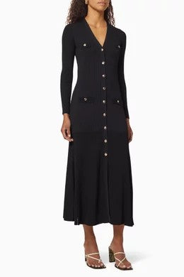 Ribbed Knit Cardigan Dress Ribbed Knit Cardigan Dress