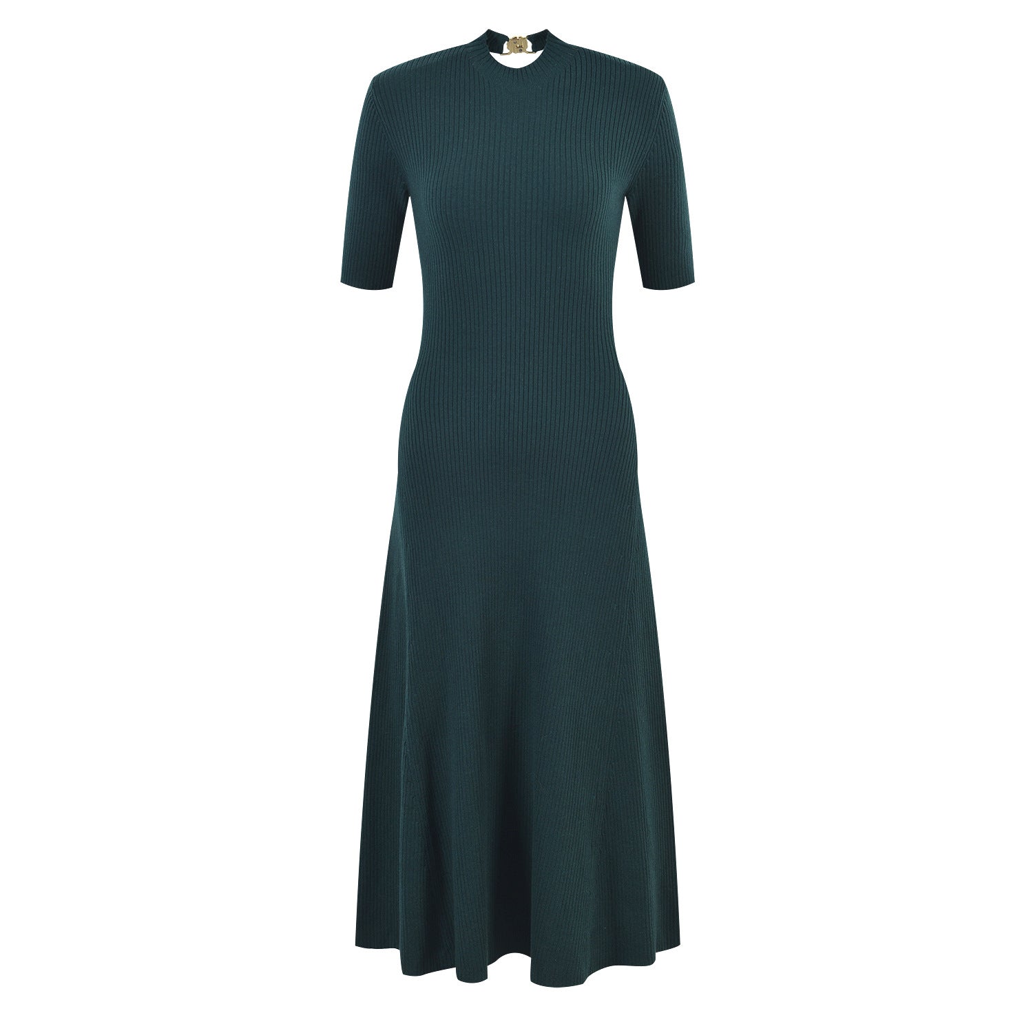 Green knitted backless dress – PALMA PARIS