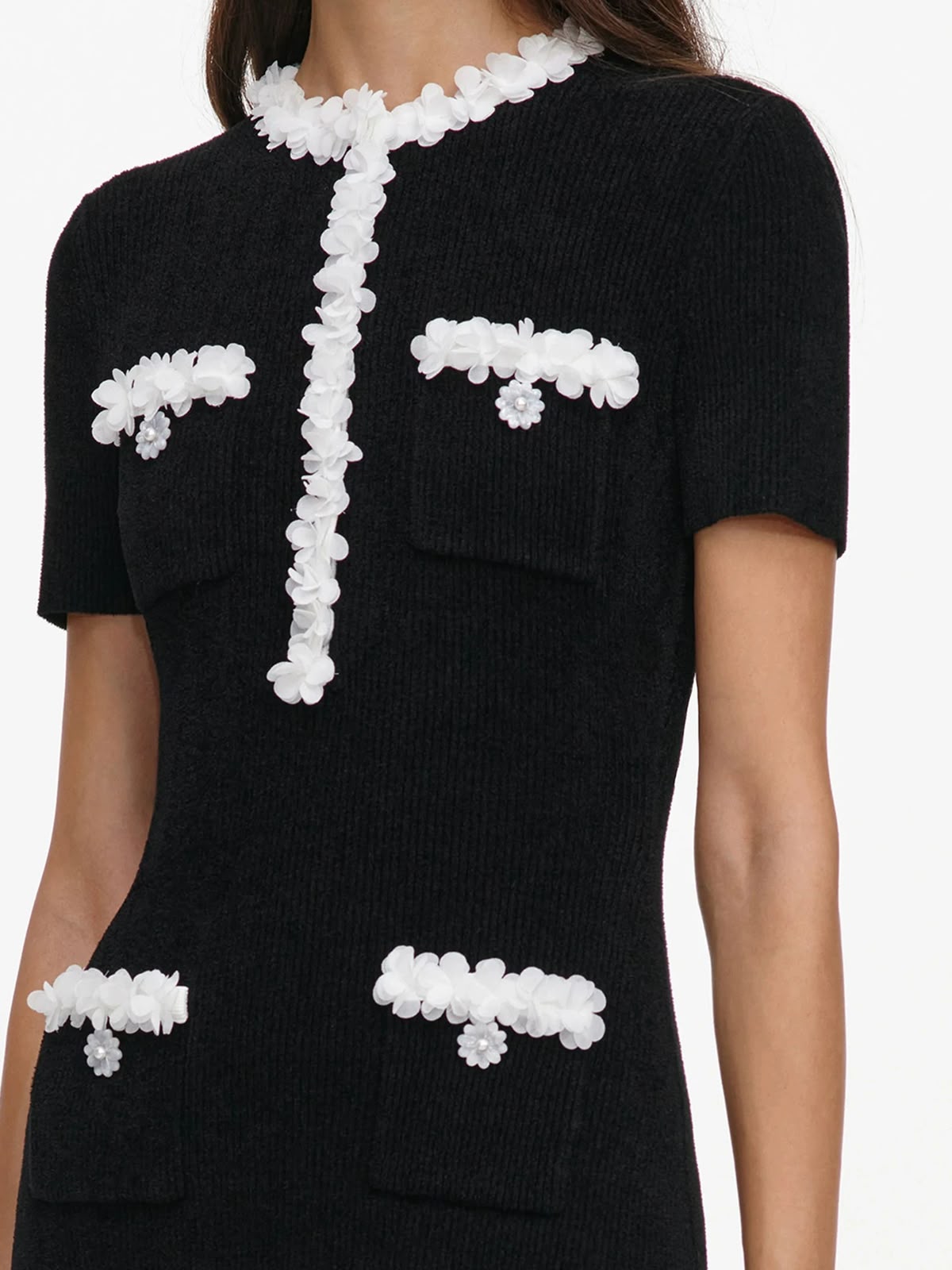Midnight Blossom Dress