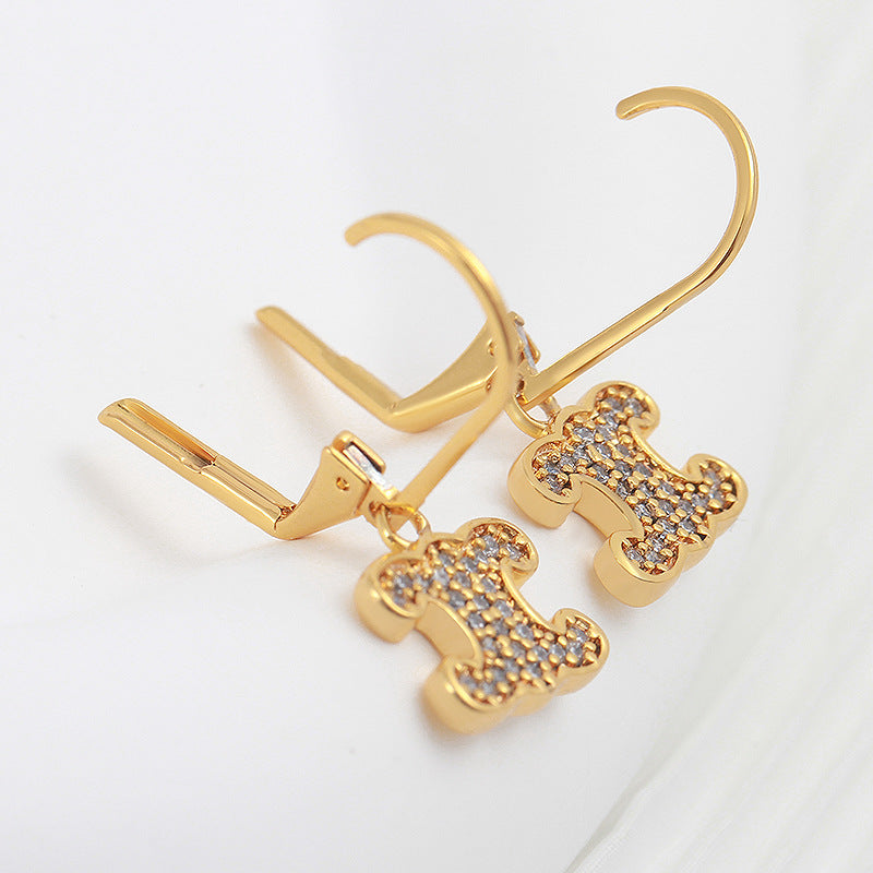 CELINE triumphal Arch Earrings