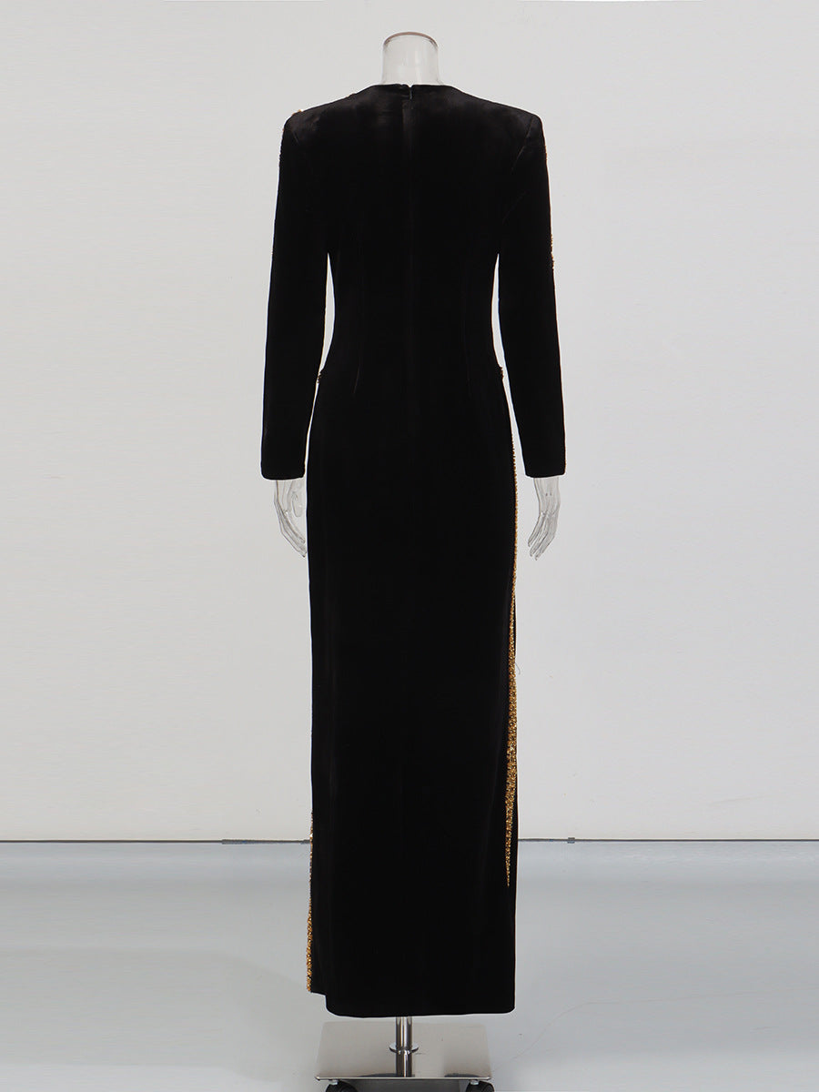 Luxury Diamond-encrusted High-End Dress