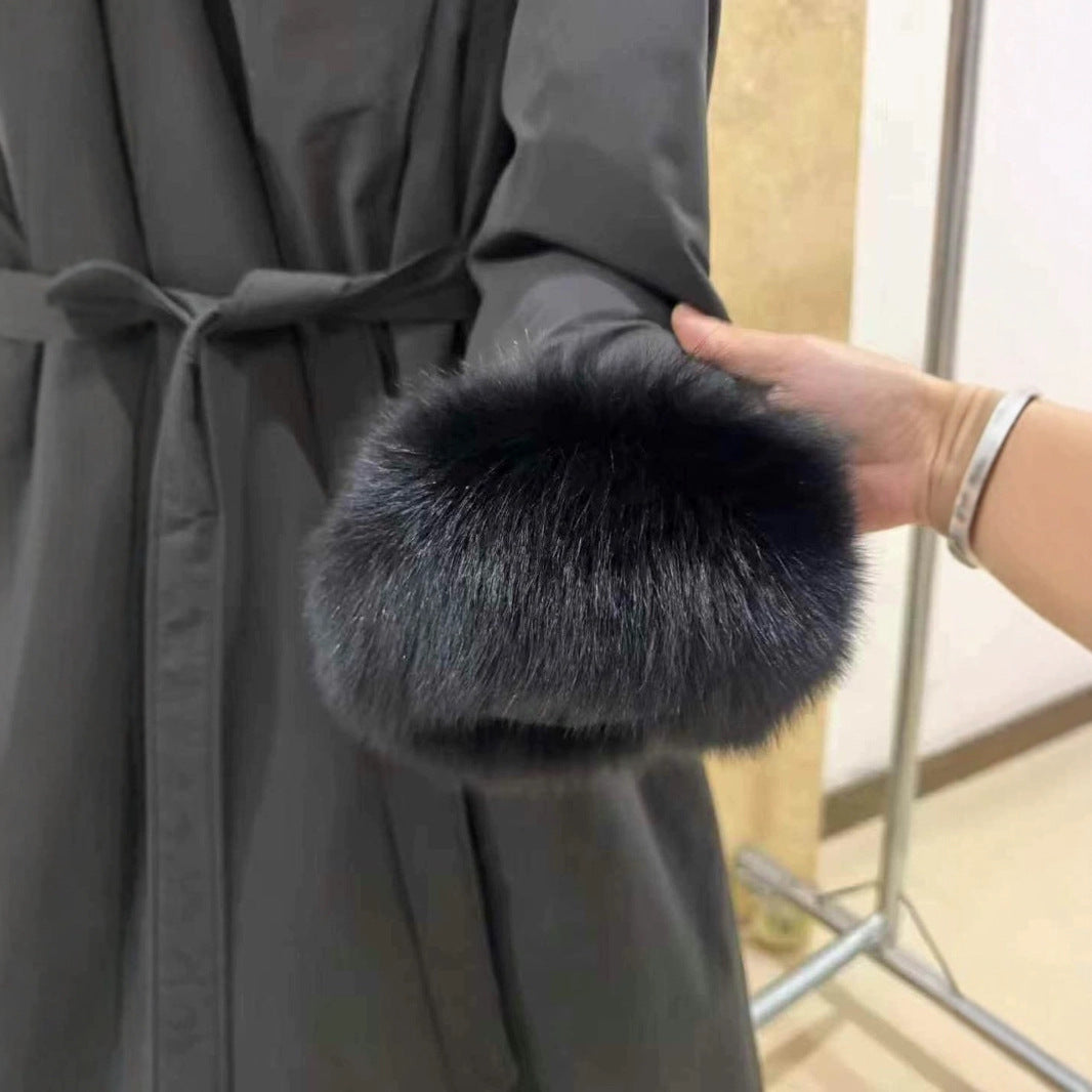 cuffs fox coat