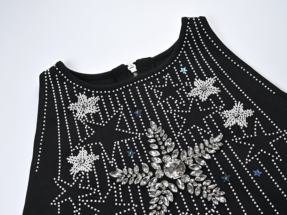 Ärmelloses Bankettkleid