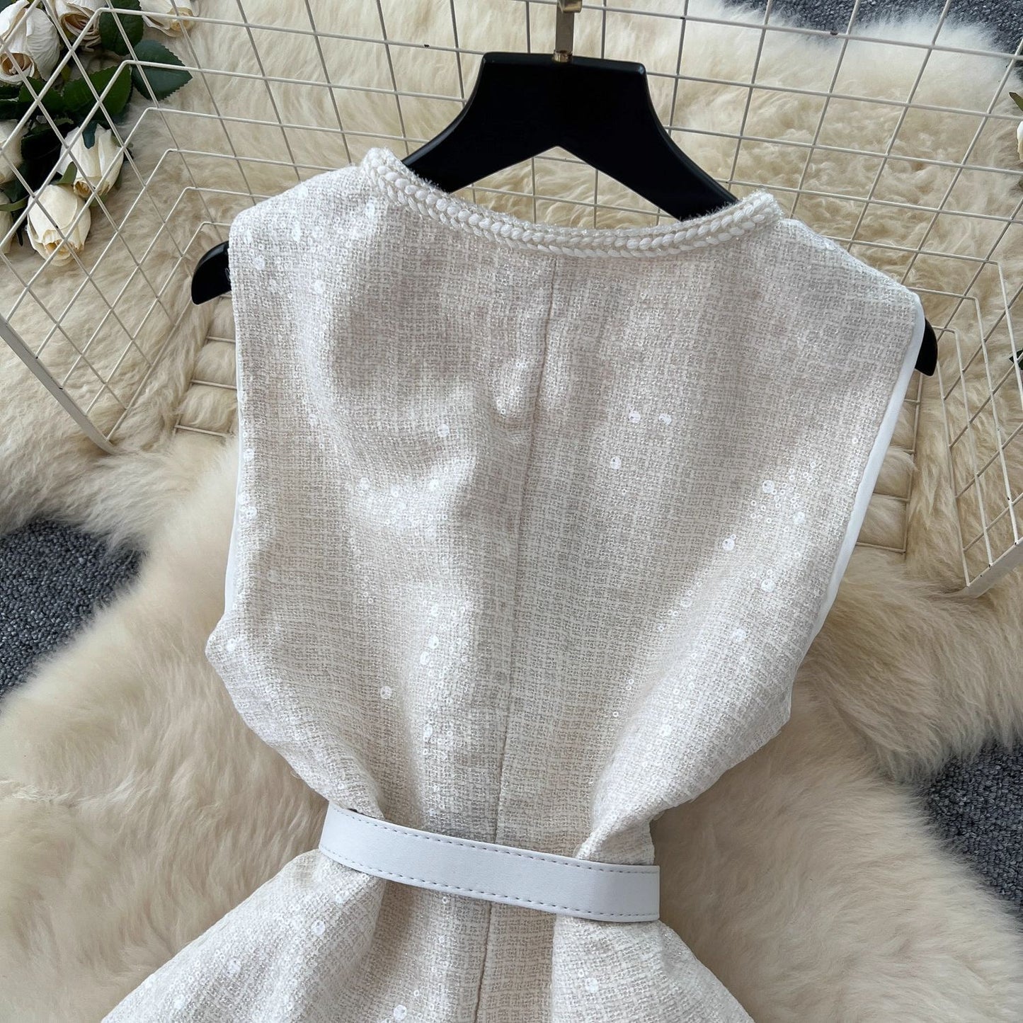 Self dress two-piece set