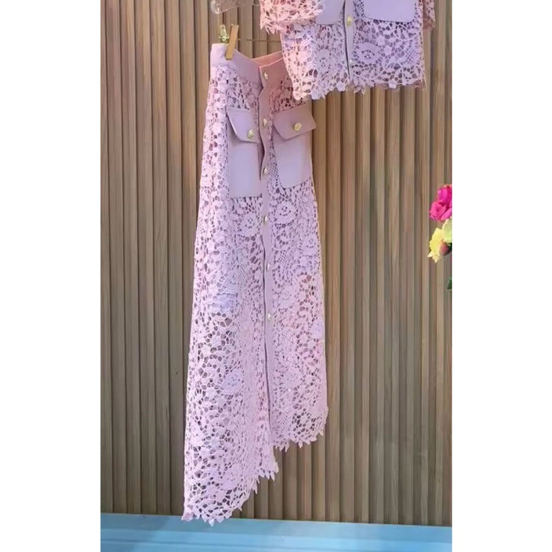 Modischer Rock im Kurzärärmelenstil