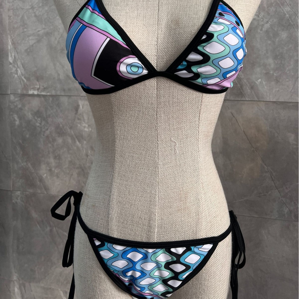 Swimwear Bikini styles- blue