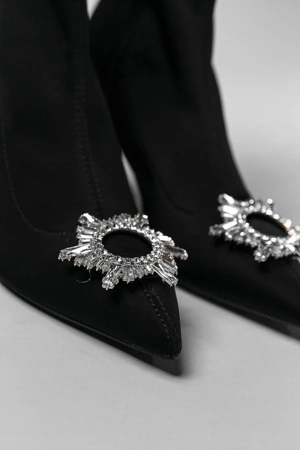 Black Diamond stiletto boots