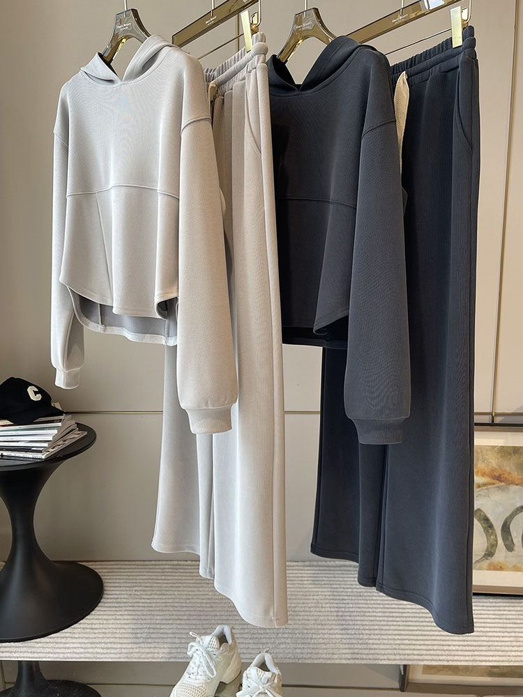 ensemble sweat-shirt deux pièces