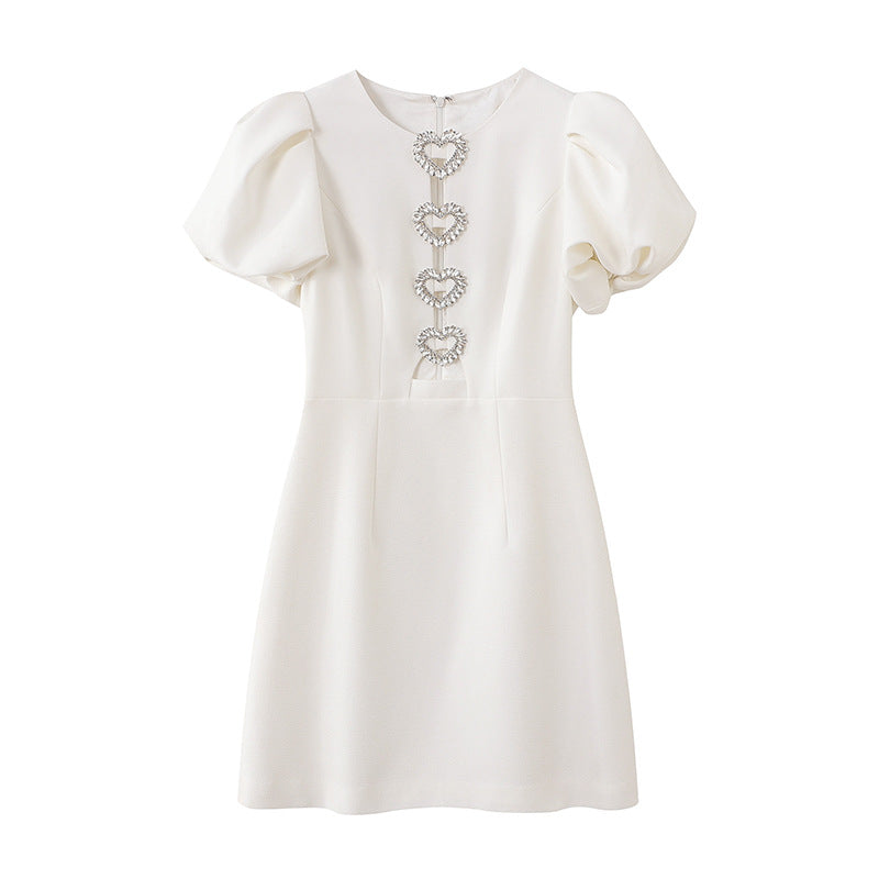 Robe femme en perles françaises