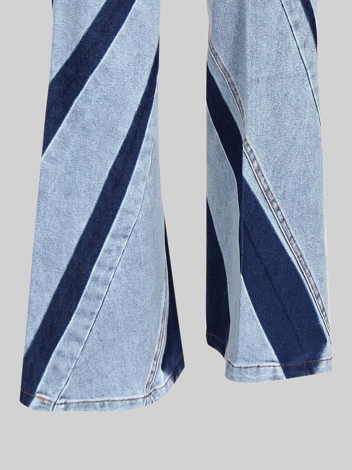 Ensemble coordonné en deux pièces - bleu