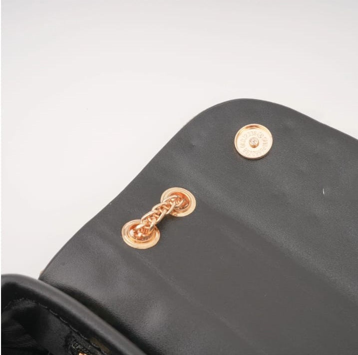 Jade crystal-embellished shoulder bag