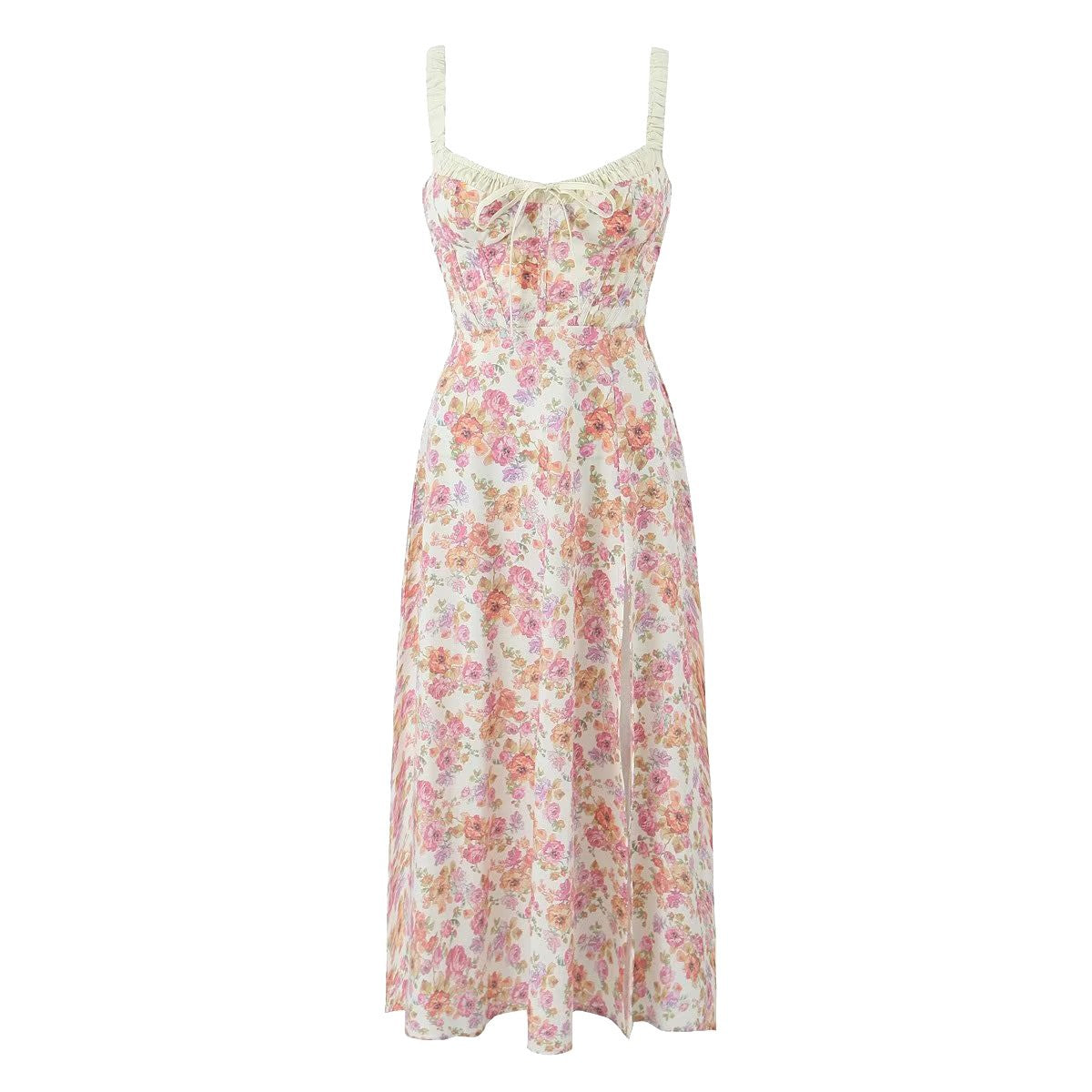 Robe nuisette à imprimé floral