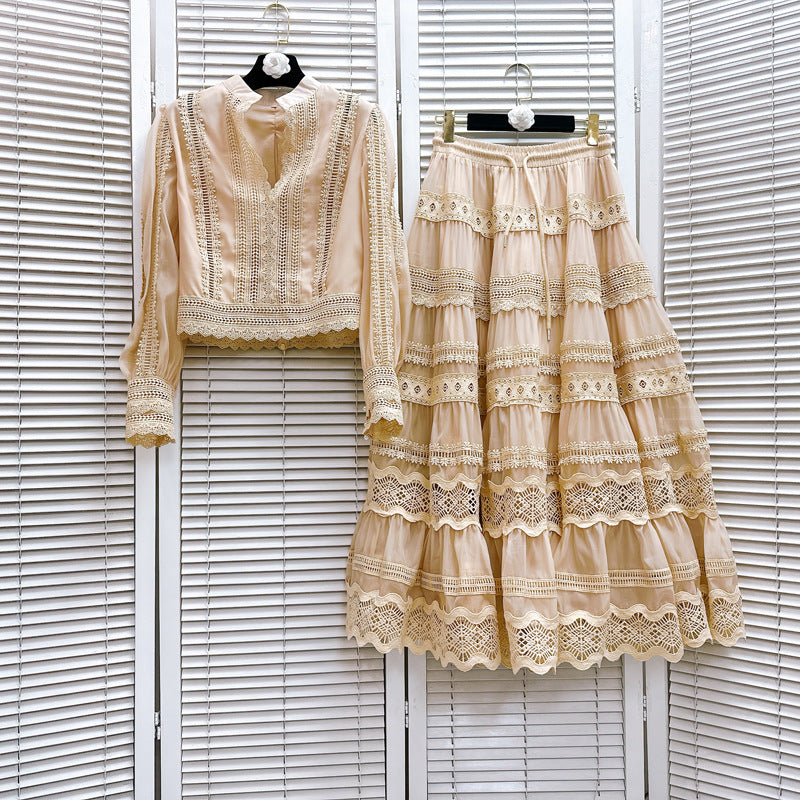 Robe à volants de style court