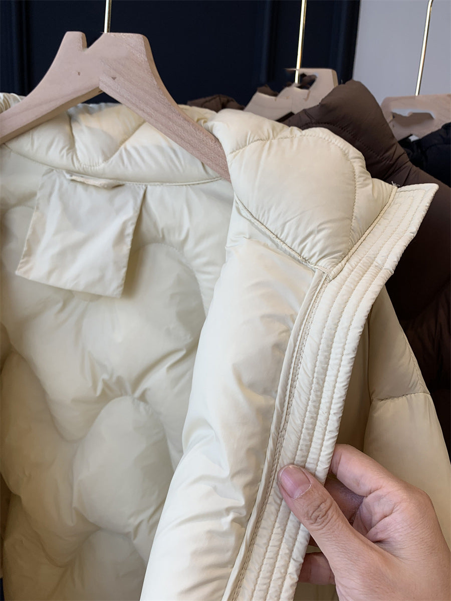 Stain-proof puff down jacket