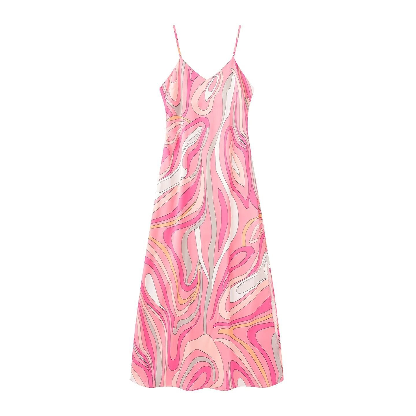 Graphic print dress