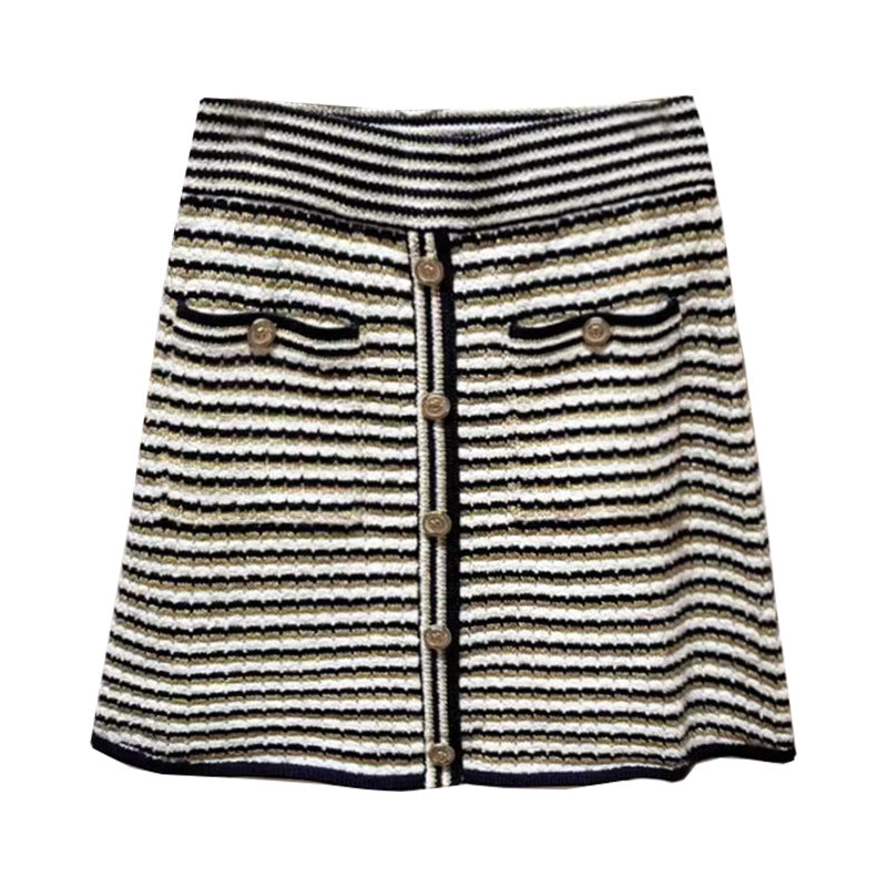 Ensemble robe rayée