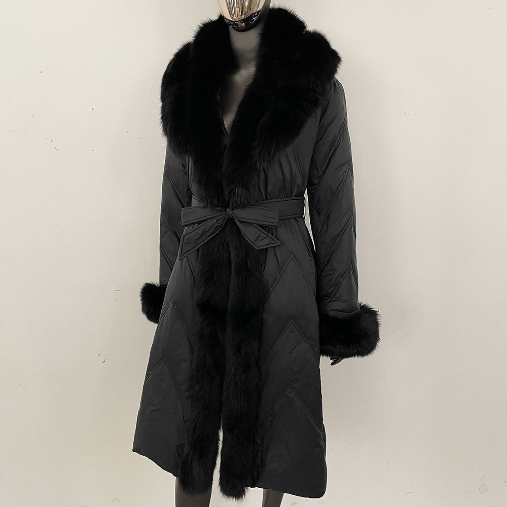 fur shawl collar jacket