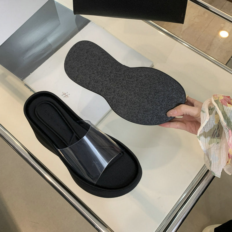 Open toe casual beach shoes