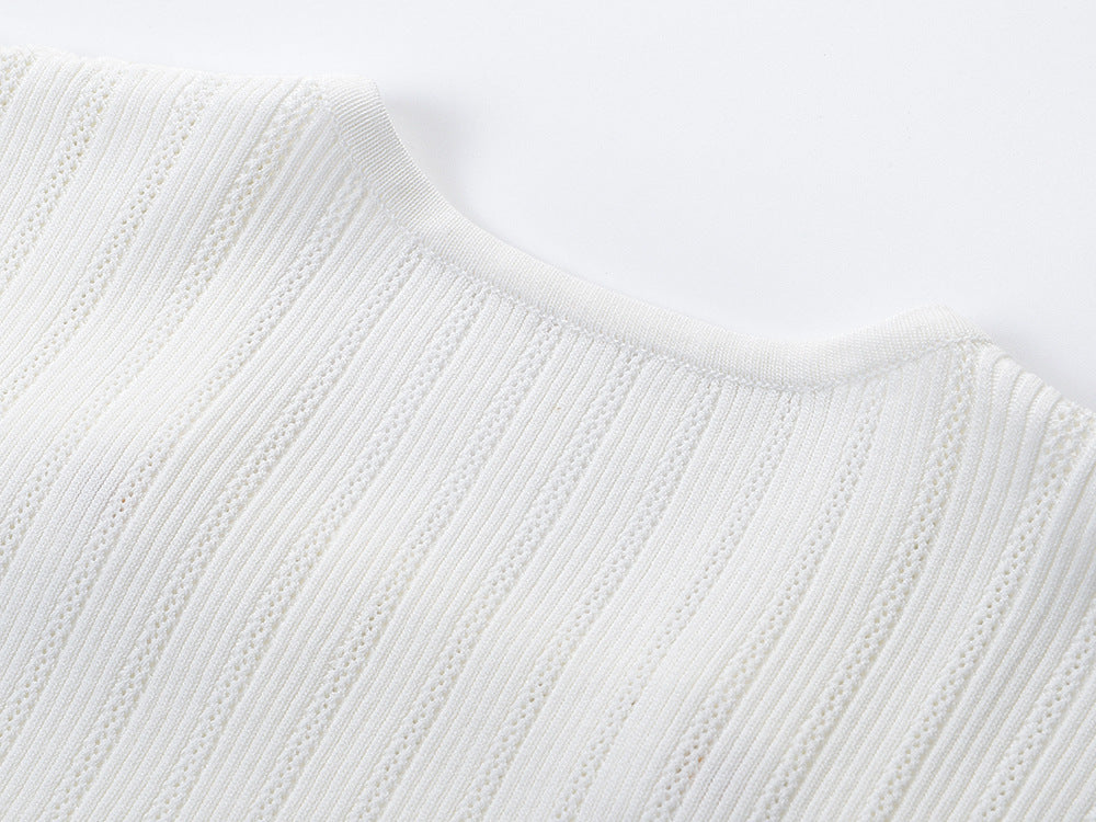 Ensemble jupe en tricot slim fit