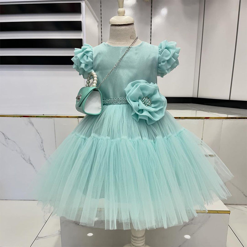 Robe en gaze bouffante pour la maternelle
