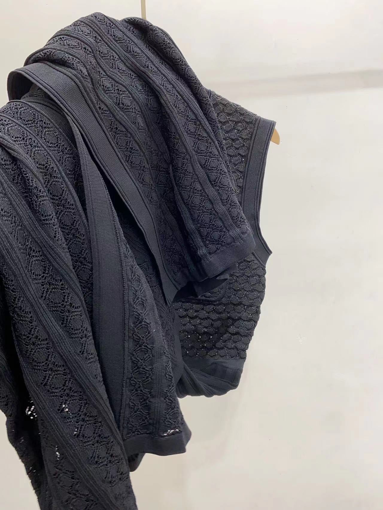 Robe longue en maille Zaidi Rachida