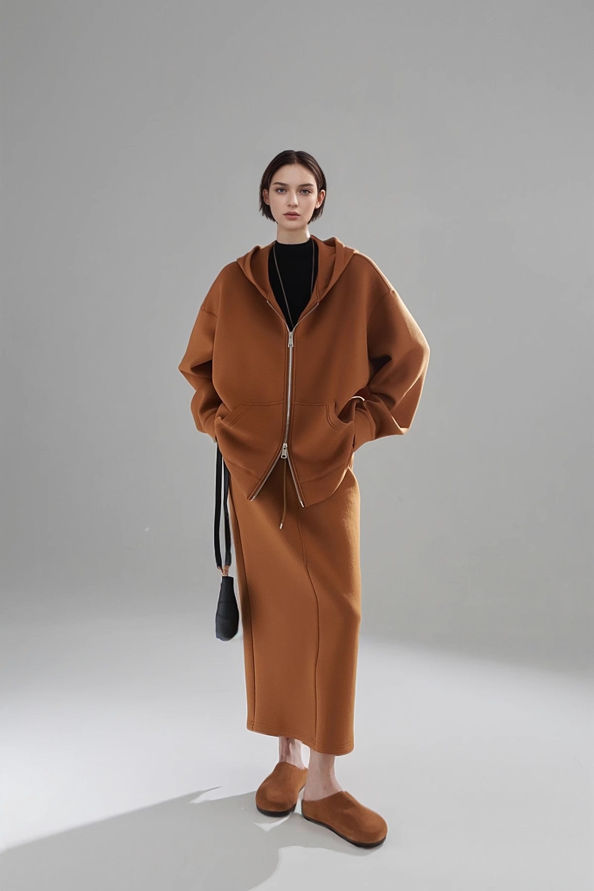 Sweatshirt skirt set