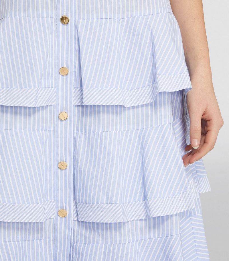 OUT OF STOCK Palma Ruffle-Detail Midi Dress