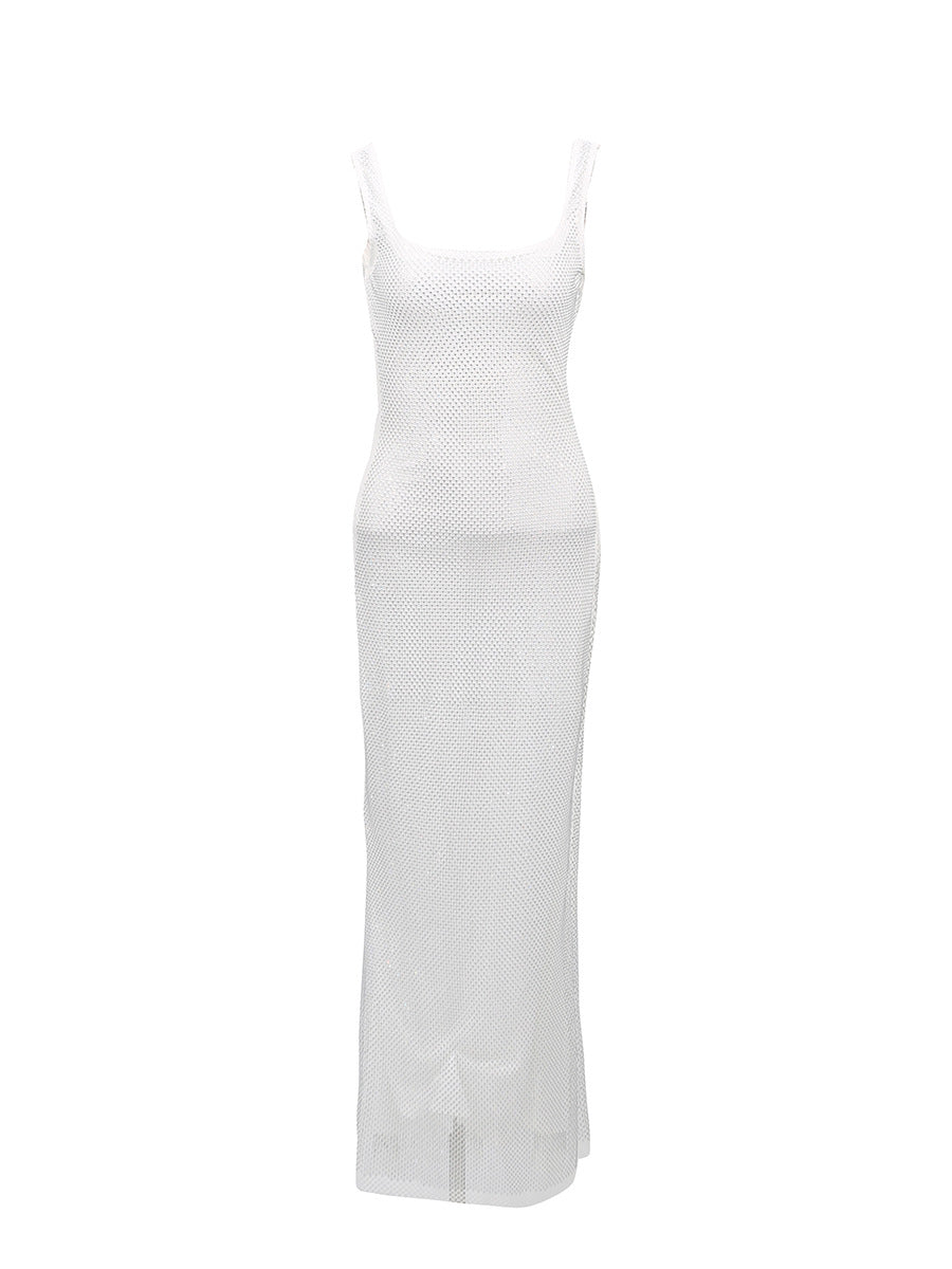 Crystal Net Gown