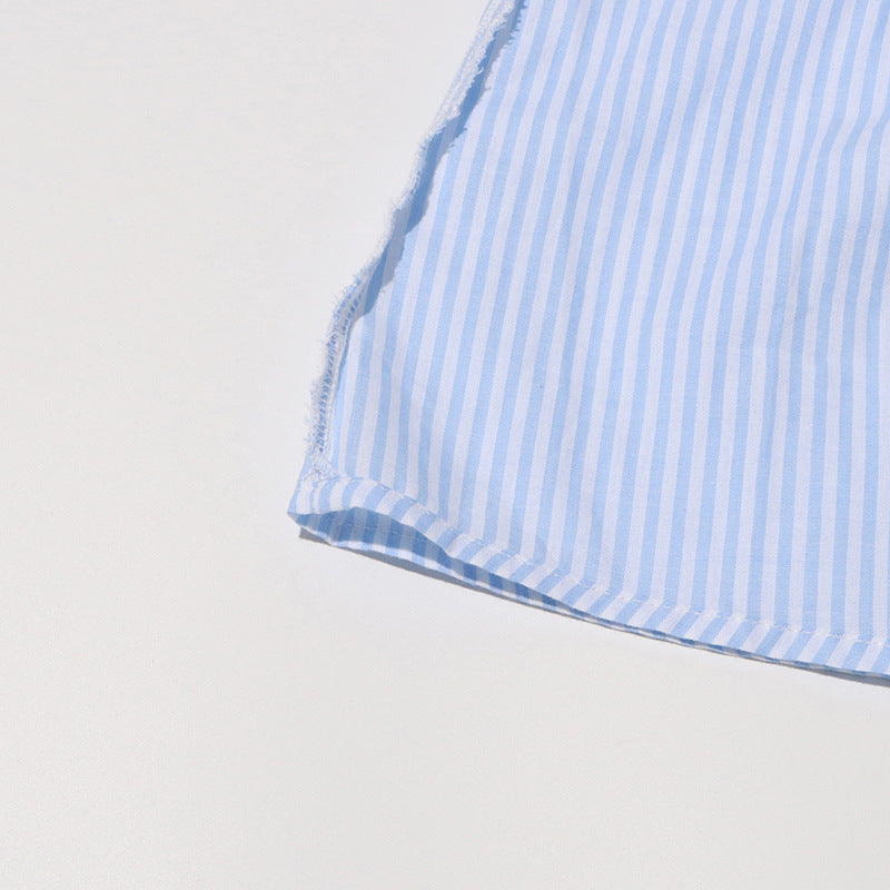 Schnürnähte Blumenkleid