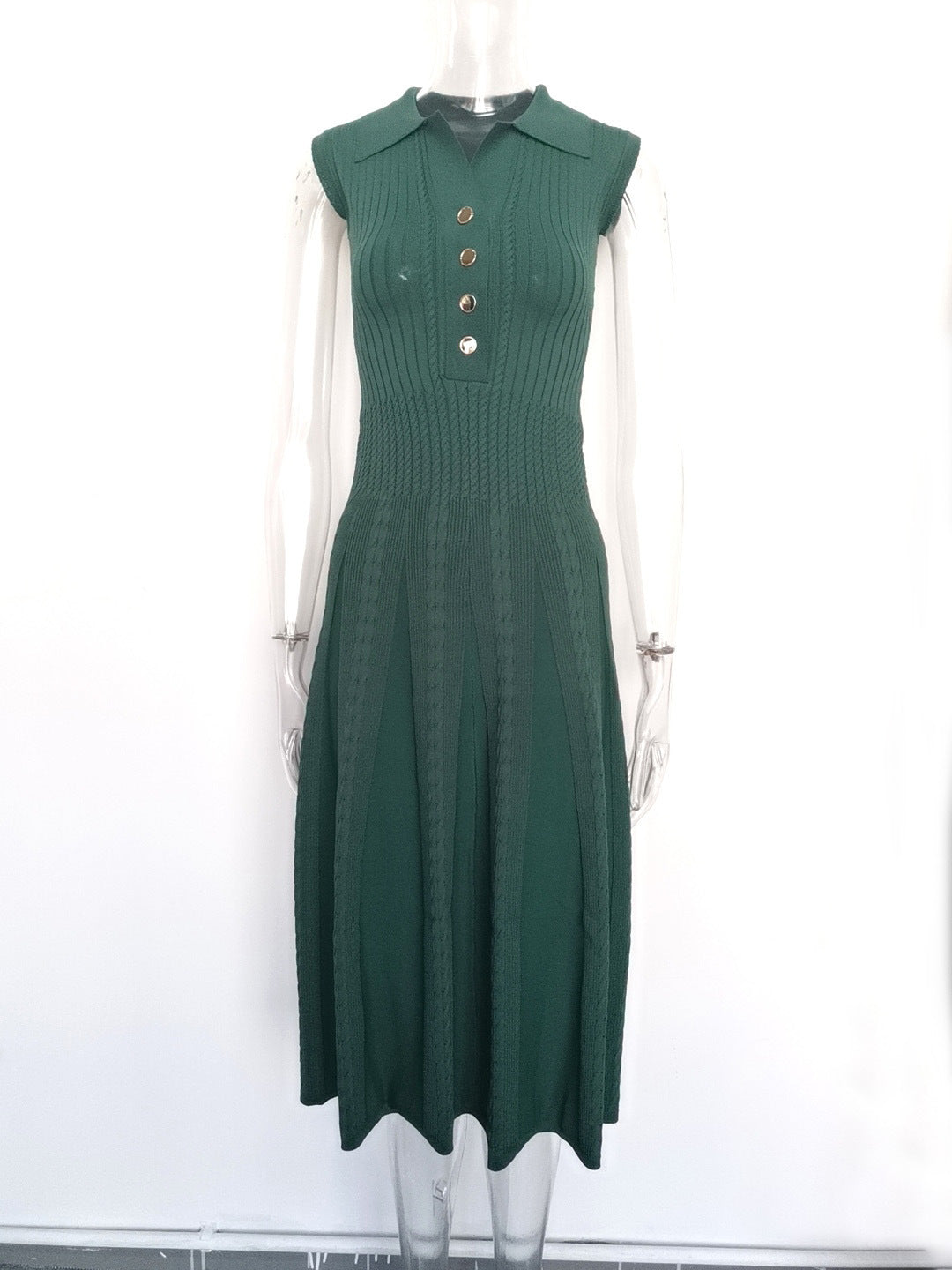 Elastic Lace Sleeves Trendy Dress