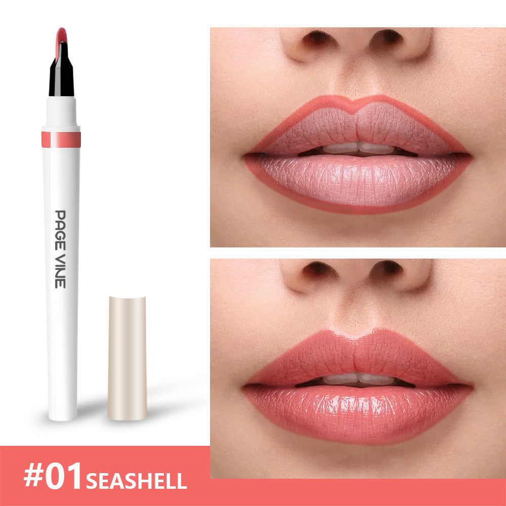 Lip liner waterproof glossy