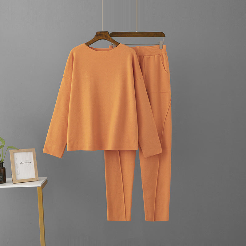 One-shoulder woolen suits