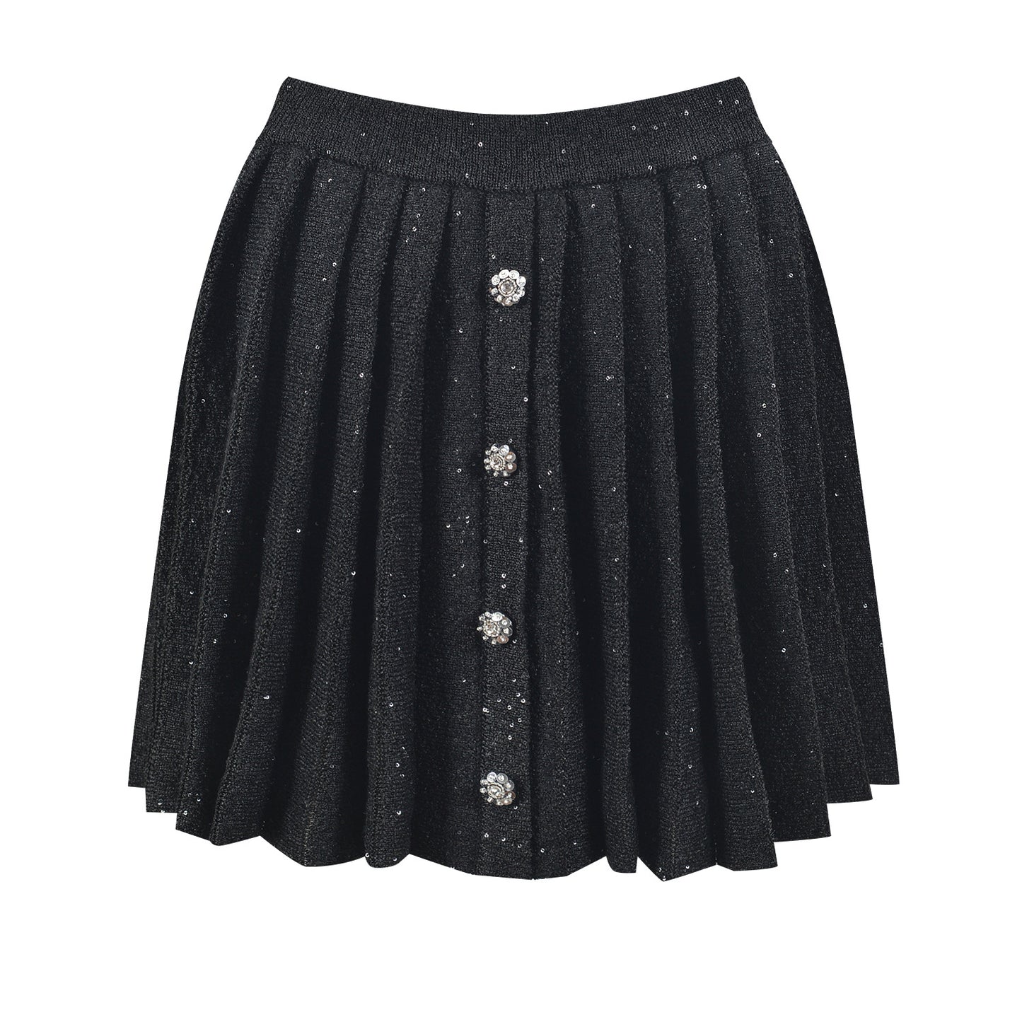 Long Sleeves  Pleated Skirts