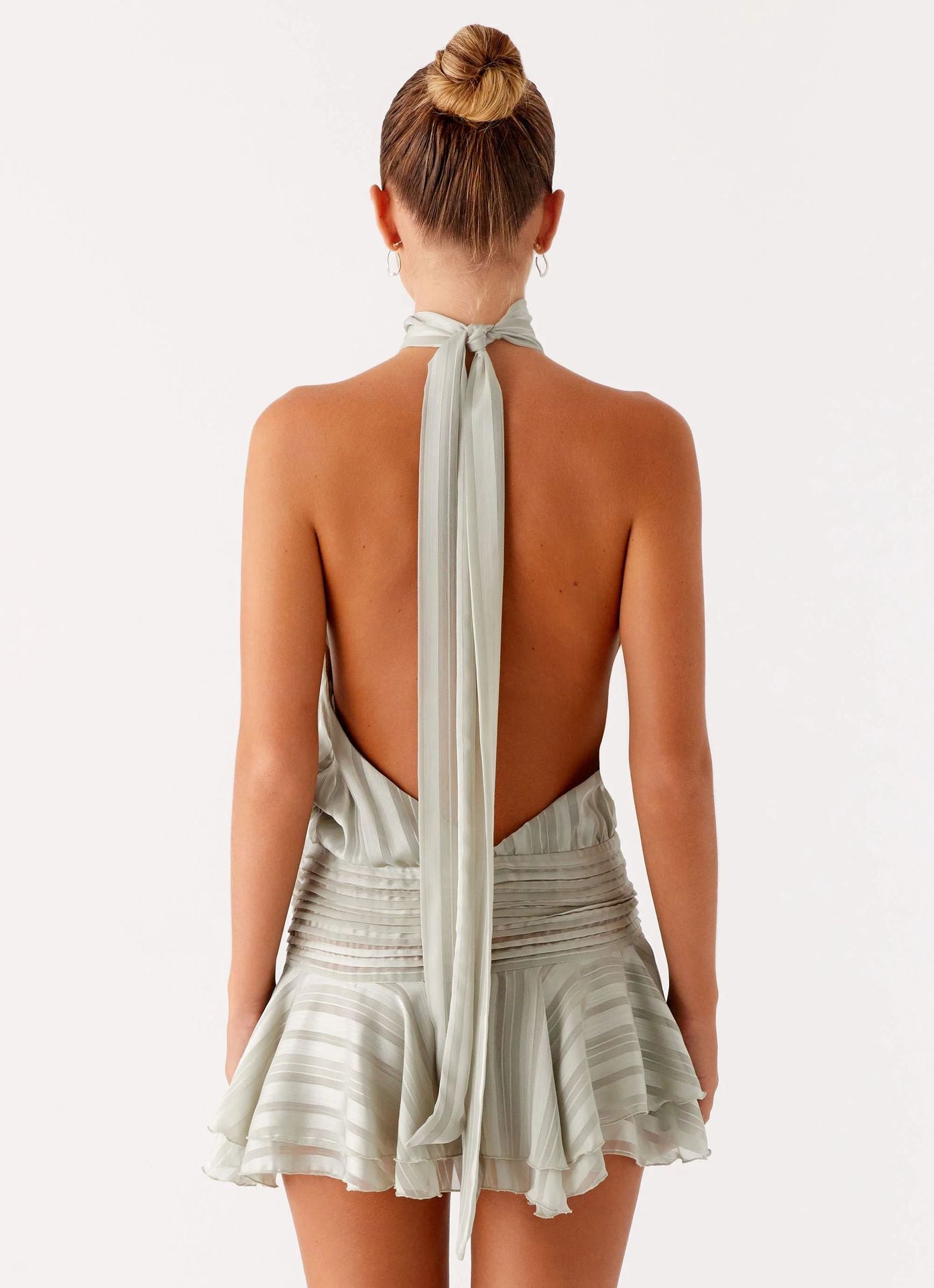 Nojoud Bine Backless Kleid