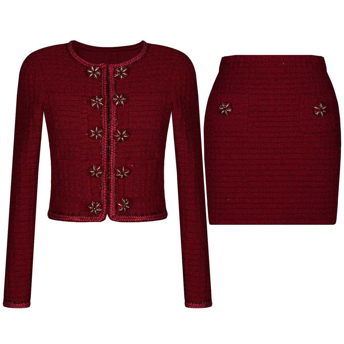 Small fragrance jacket  skirt set