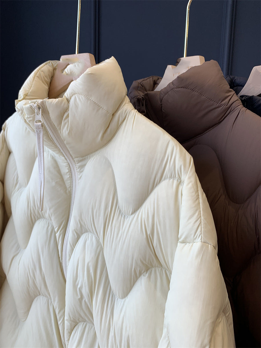 Stain-proof puff down jacket