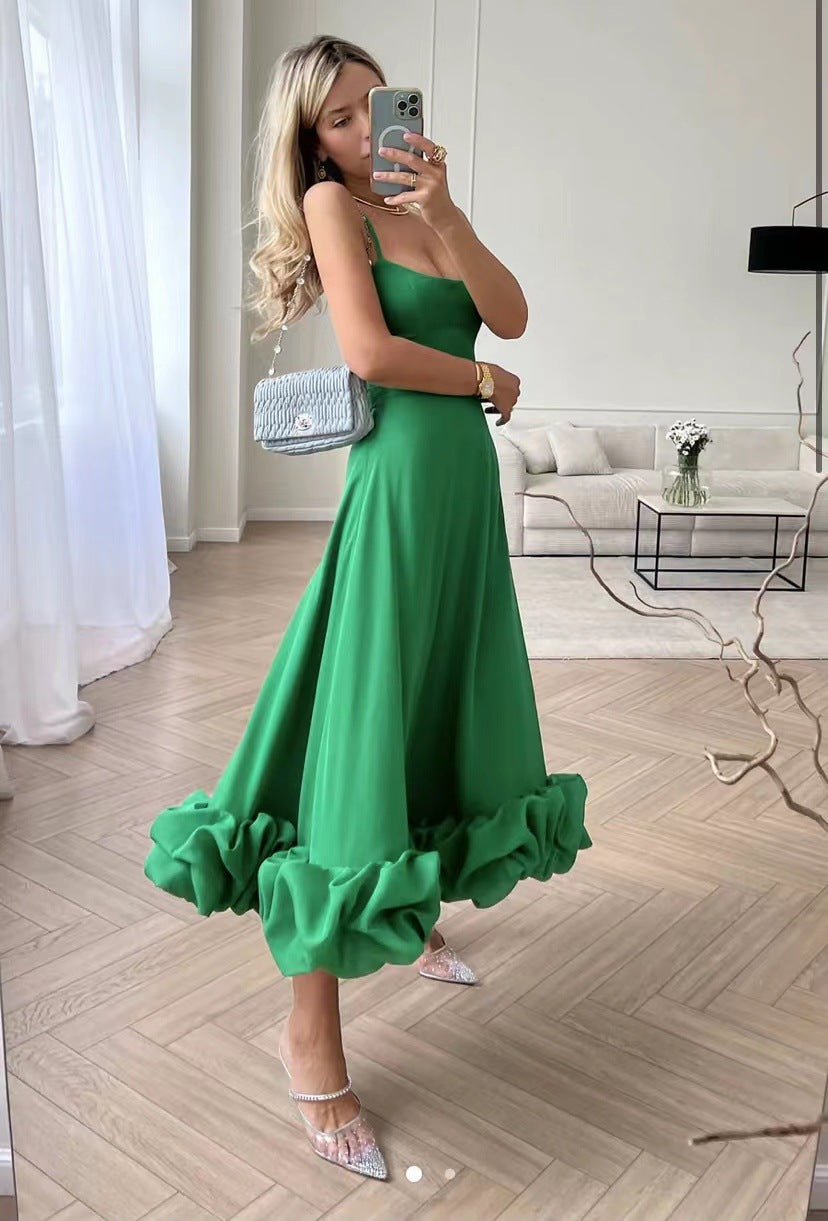 large swing flowe  dress