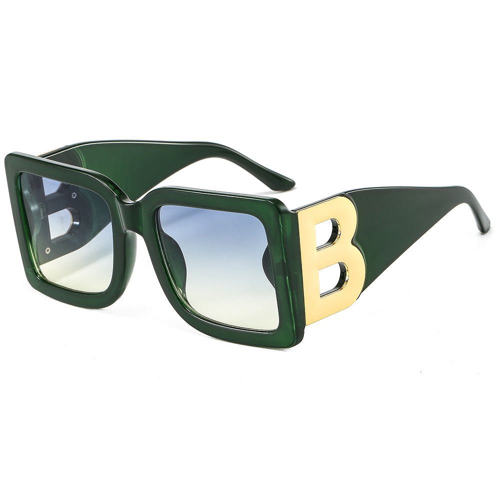 Square frame sunglasses