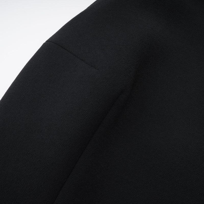Jaques Halterneck Black Mini Robe