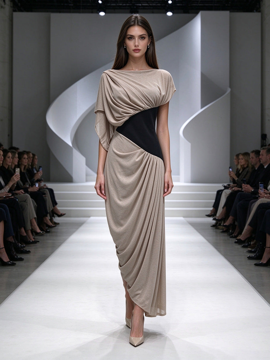 Drape Noir Dress