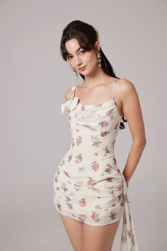 Jennie Mini robe à imprimerie florale