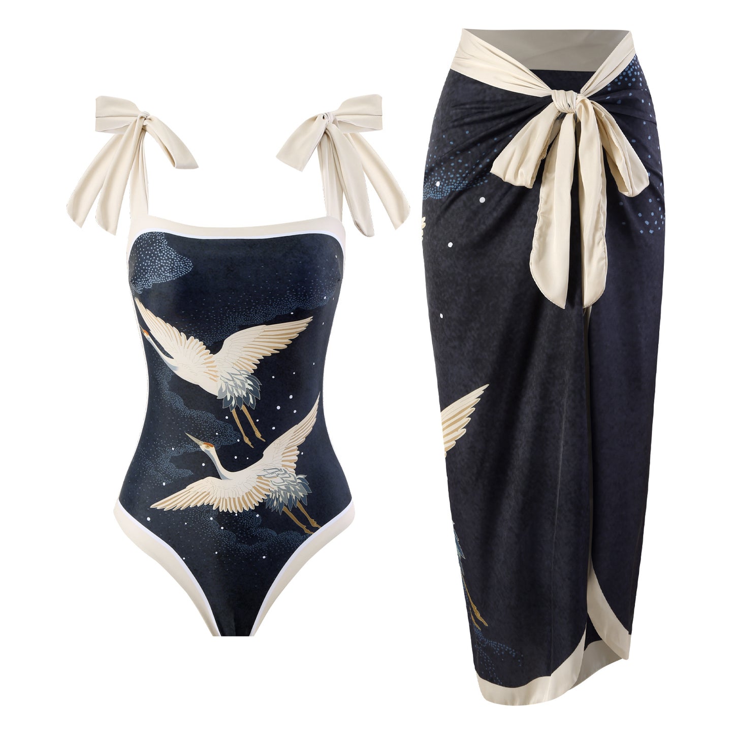 Bird series swimsuit