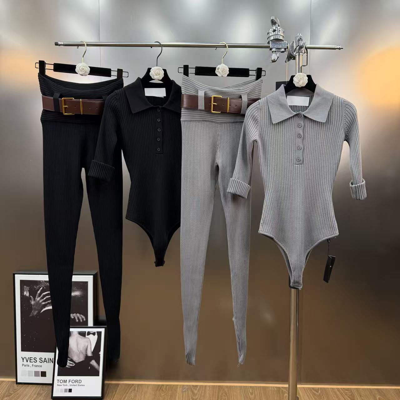 Foot Belt Leggings  Set