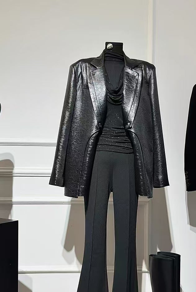 Two Piece Leather Jacket