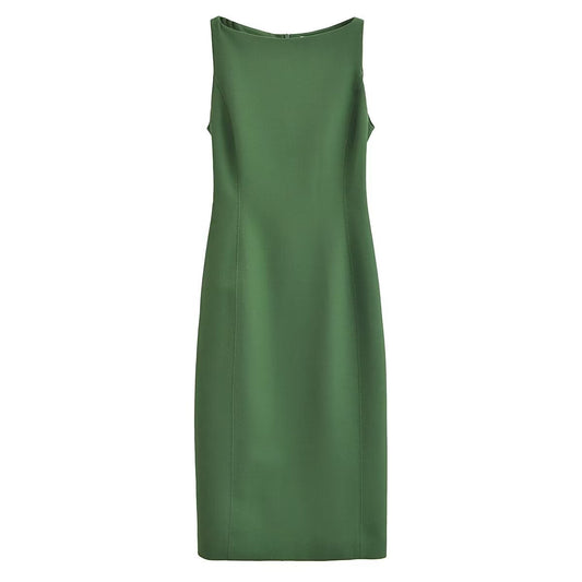 Sleeveless Split Thread-embellished maxi  dress