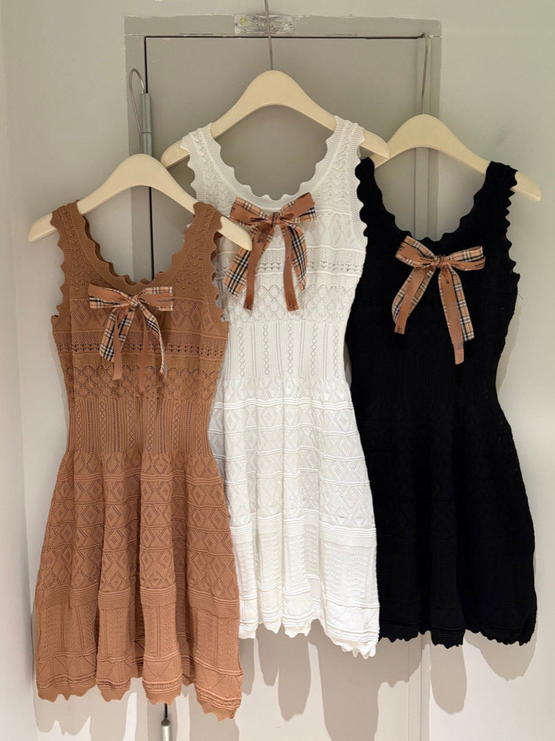 Palma Sleeveless Short Knit Dress New