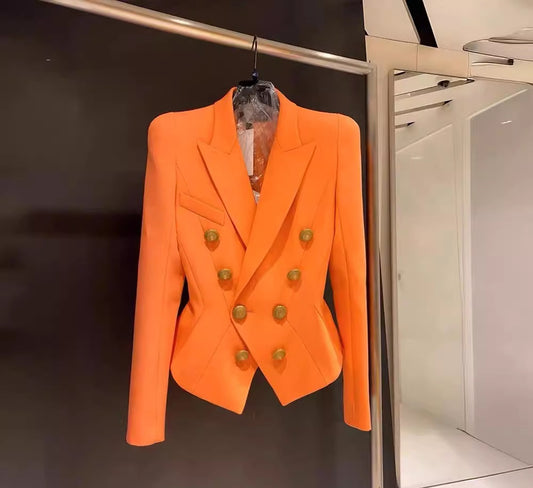 Orange   Literary blazer