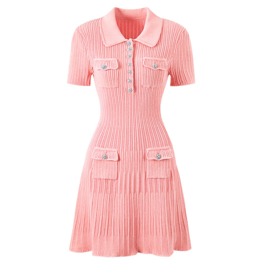 kurz gestrickter Rock grenzüberschreitend