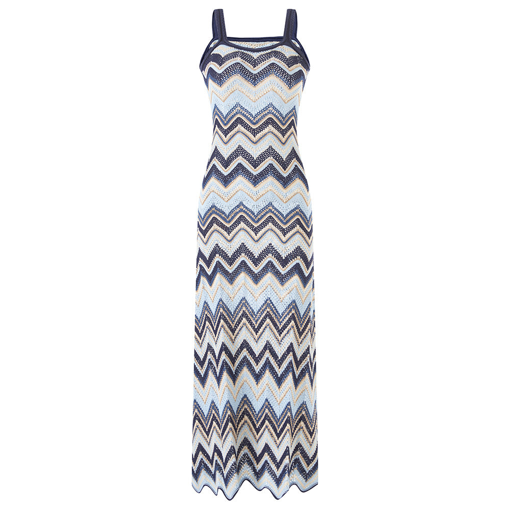 Lady Waist Knitted Dress